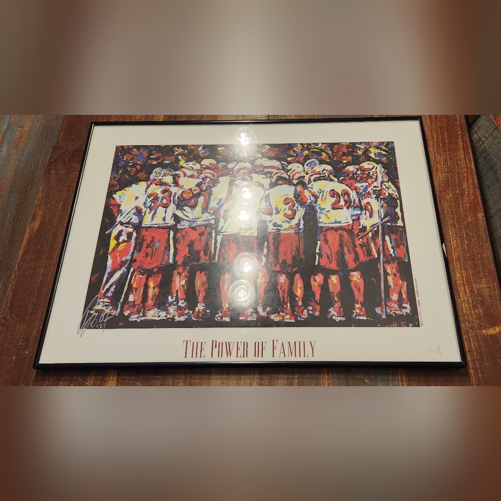 The Power of Family Signed Framed Art
